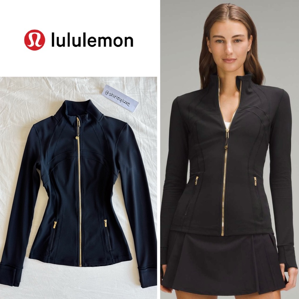 ❌ Sold - Lululemon Define Jacket Nulu Black / Gold